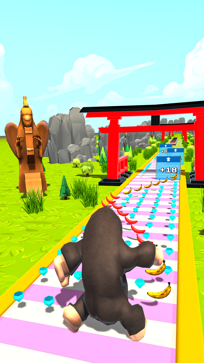 Gorilla Run- Bigfoot Runner