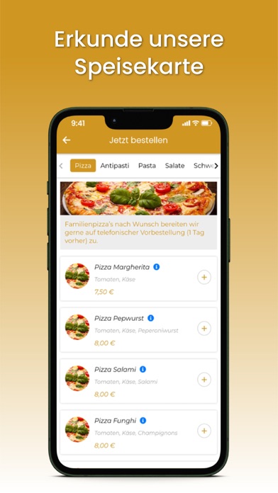 Europa Ristorante Screenshot