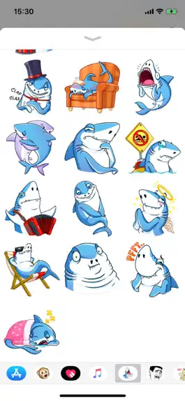 Game screenshot Funny Shark Cute Sticker 2022 mod apk