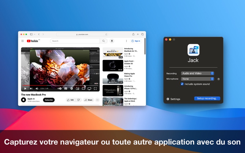 Screenshot #2 pour Jack: Enregistrez avec l'audio