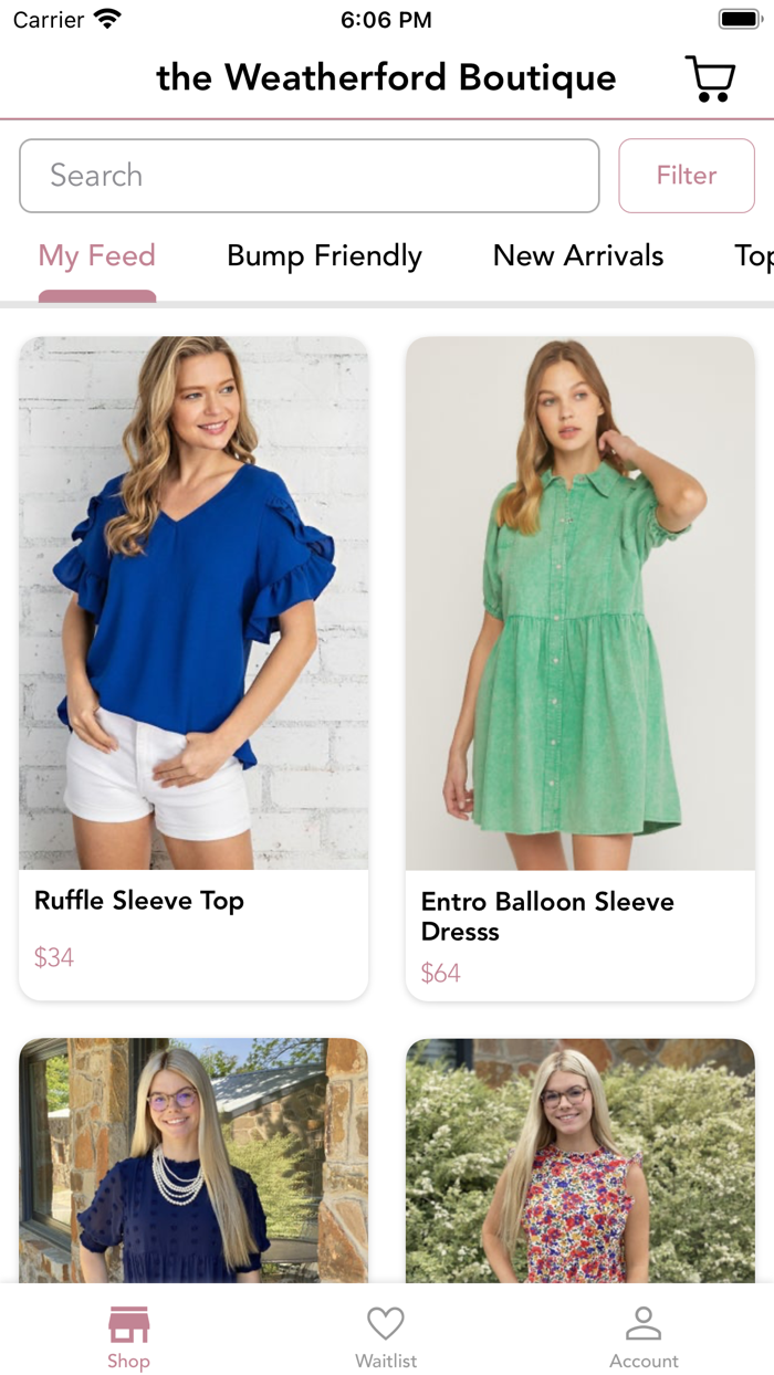 the Weatherford Boutique