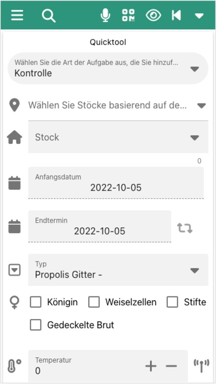 b.tree - Beekeping Database