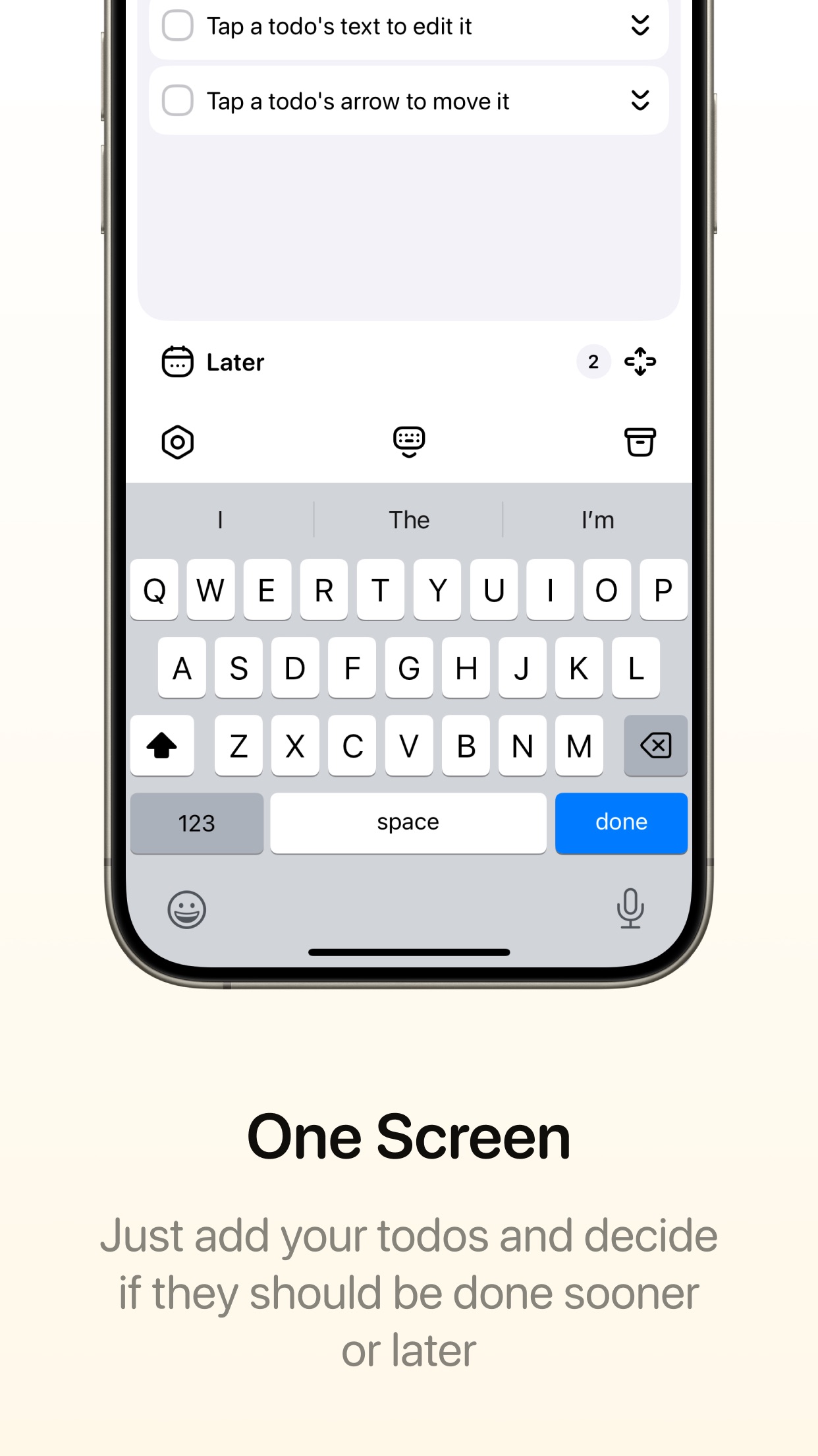 Screenshot do app Twodos - Simple Todos