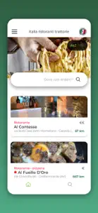 Italy – Restaurants by Touring screenshot #1 for iPhone