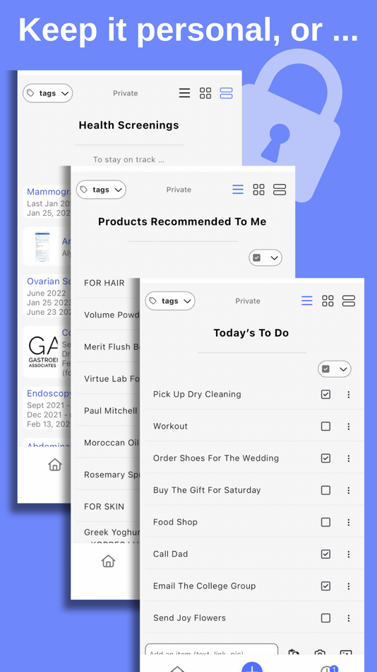 #5. List'm: Note, List, Share (iOS) 由: Listem LLC