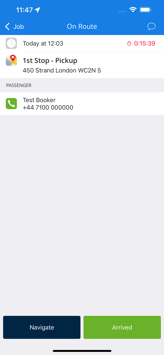 Travelhire Group Driver