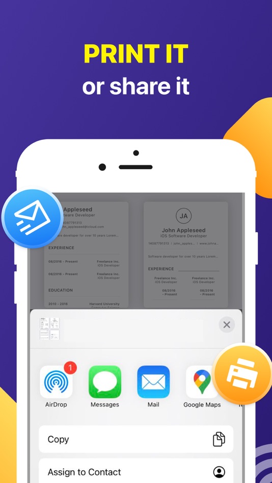 #5. AI Resume Builder Document Pdf (iOS) 由: AppFabric
