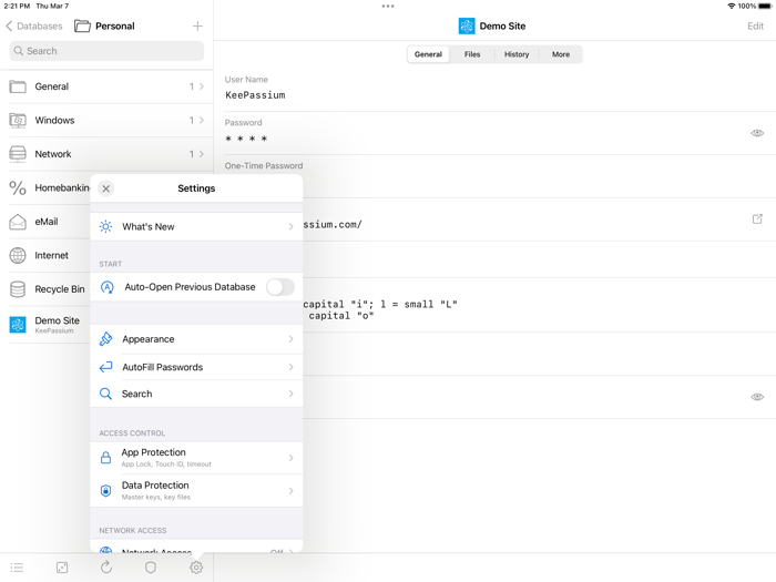 KeePassium for Intune