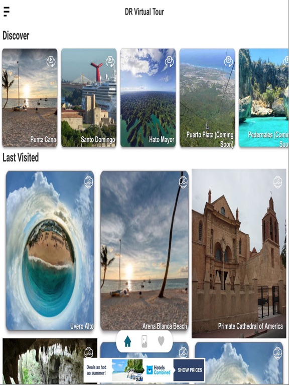 DR Virtual Tour iPad screenshot 3 - Travel app