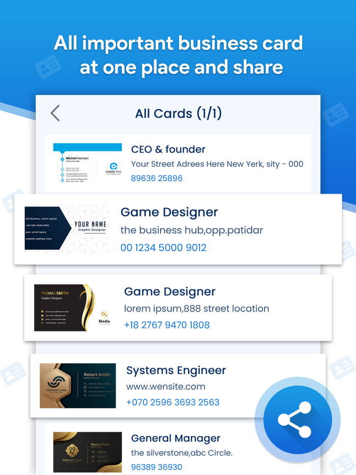 Card Scanner - Business Card