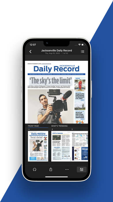 Jacksonville Daily Record Screenshot