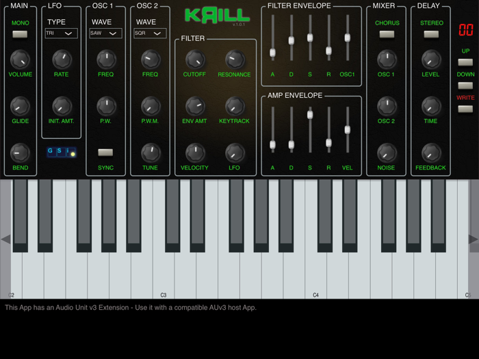Krill Synthesizer