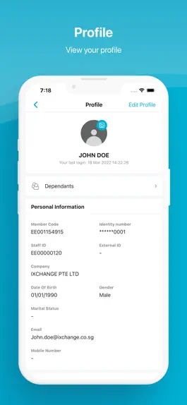 Game screenshot MyHealth Wallet apk