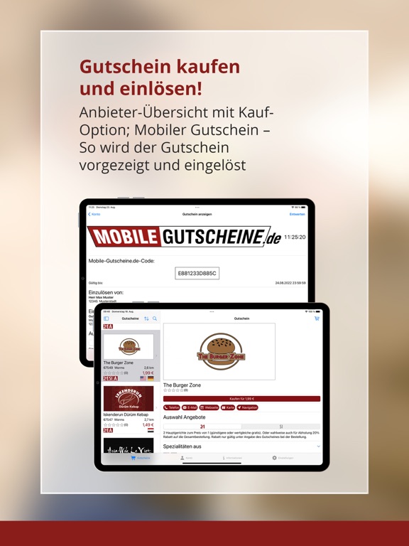 Screenshot #6 pour Mobile-Gutscheine.de