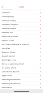 Medical - Legal idioms screenshot #1 for iPhone
