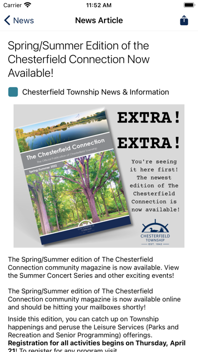 Chesterfield Township, MI Screenshot
