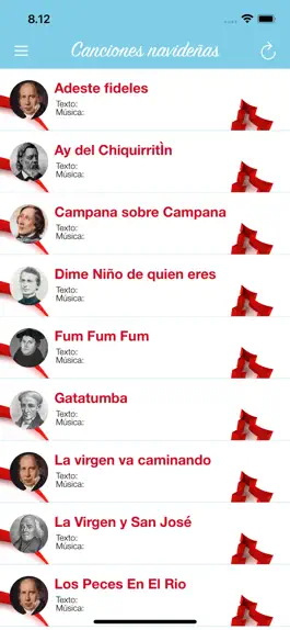 Game screenshot Spanish Christmas Songs apk