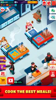 idle burger empire tycoon—game iphone screenshot 3