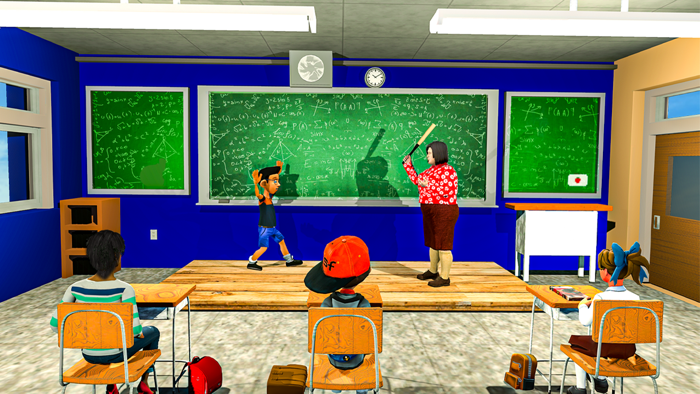 Scary Evil Spooky Teacher 3D