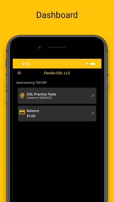 Florida CDL Screenshot