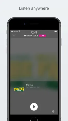 Game screenshot THE FAN 107.5 apk