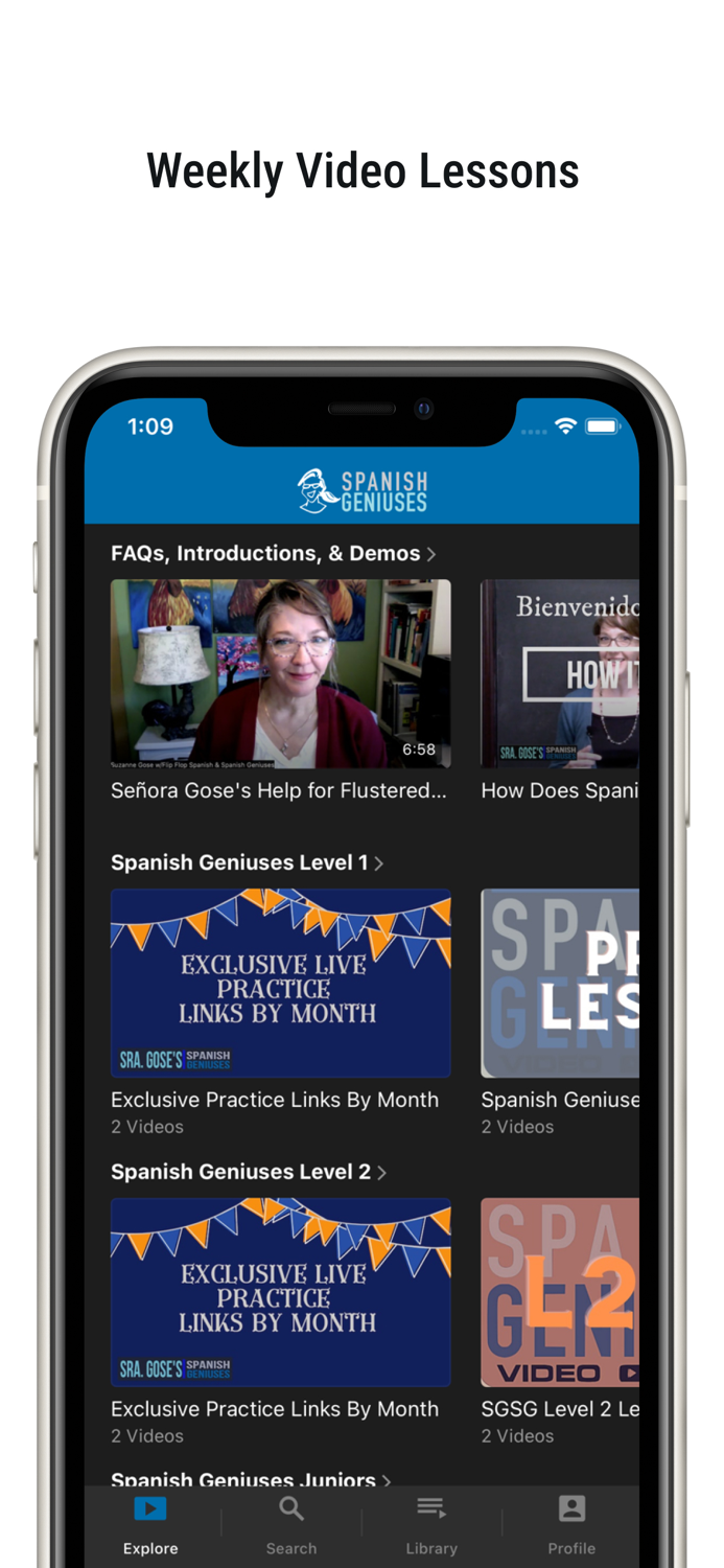 Spanish Geniuses Video Course