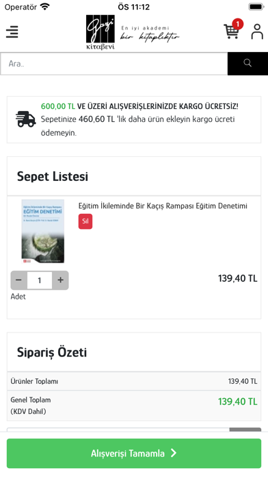 Gazi Kitabevi Screenshot
