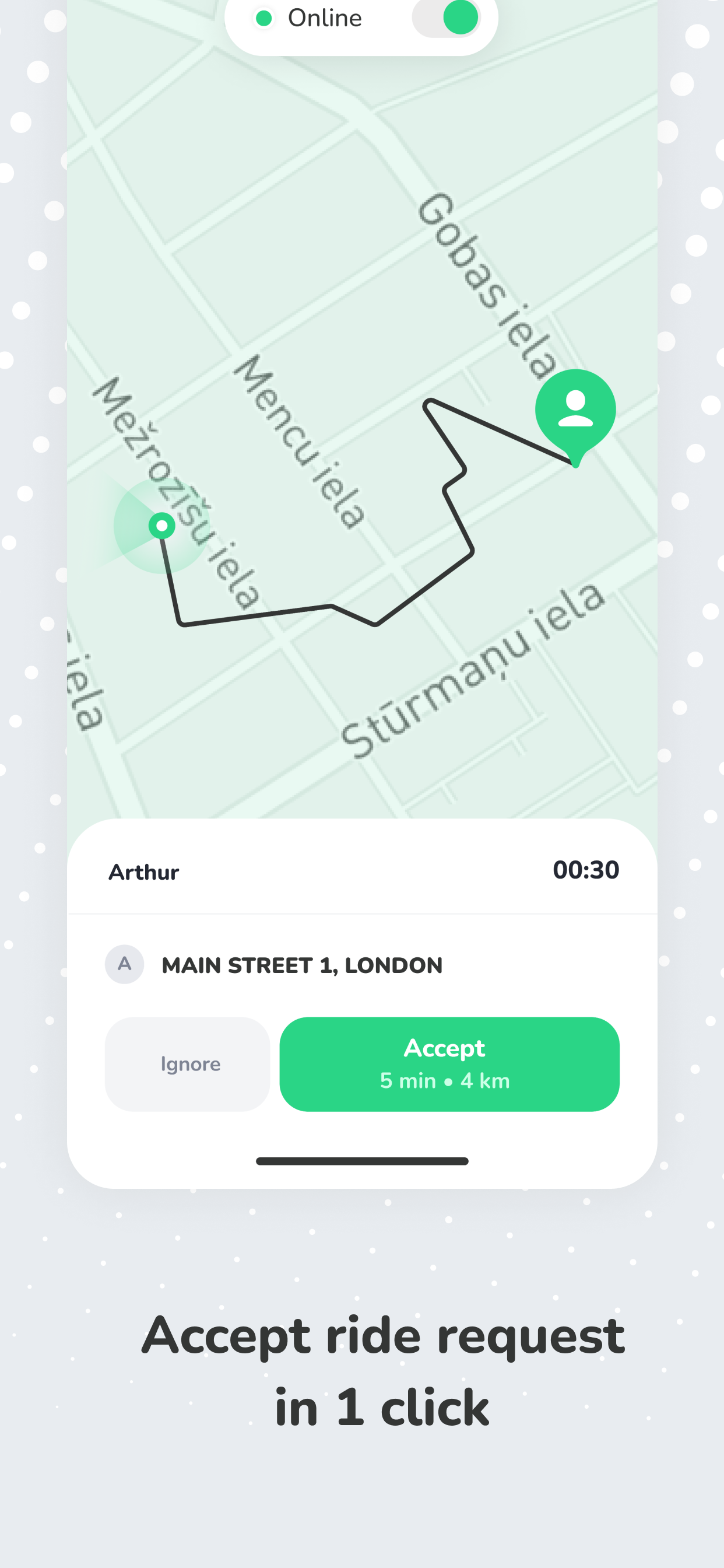 ATOM Mobility: Driver app