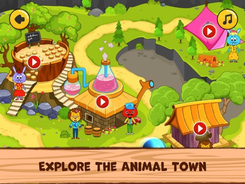 私の動物の町- ペットゲームのおすすめ画像1