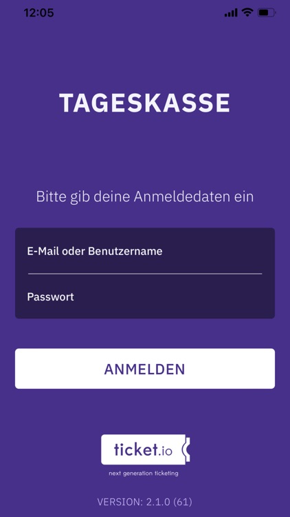 ticket i/O Tageskasse