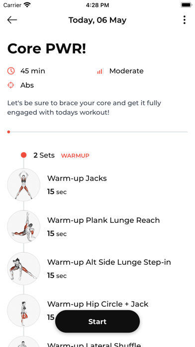 Radically You Fitness Screenshot