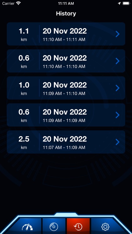 GPS Speed Tracker: Speedometer