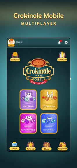 Game screenshot Crokinole Board Game Online mod apk