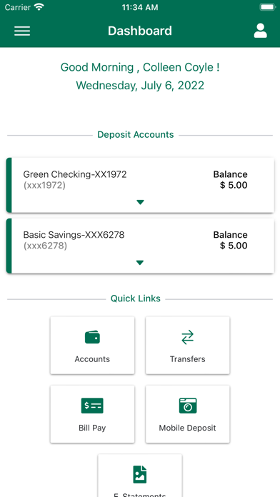 DMB Mobile Banking Screenshot