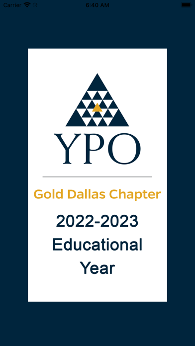 YPO Gold Dallas Screenshot