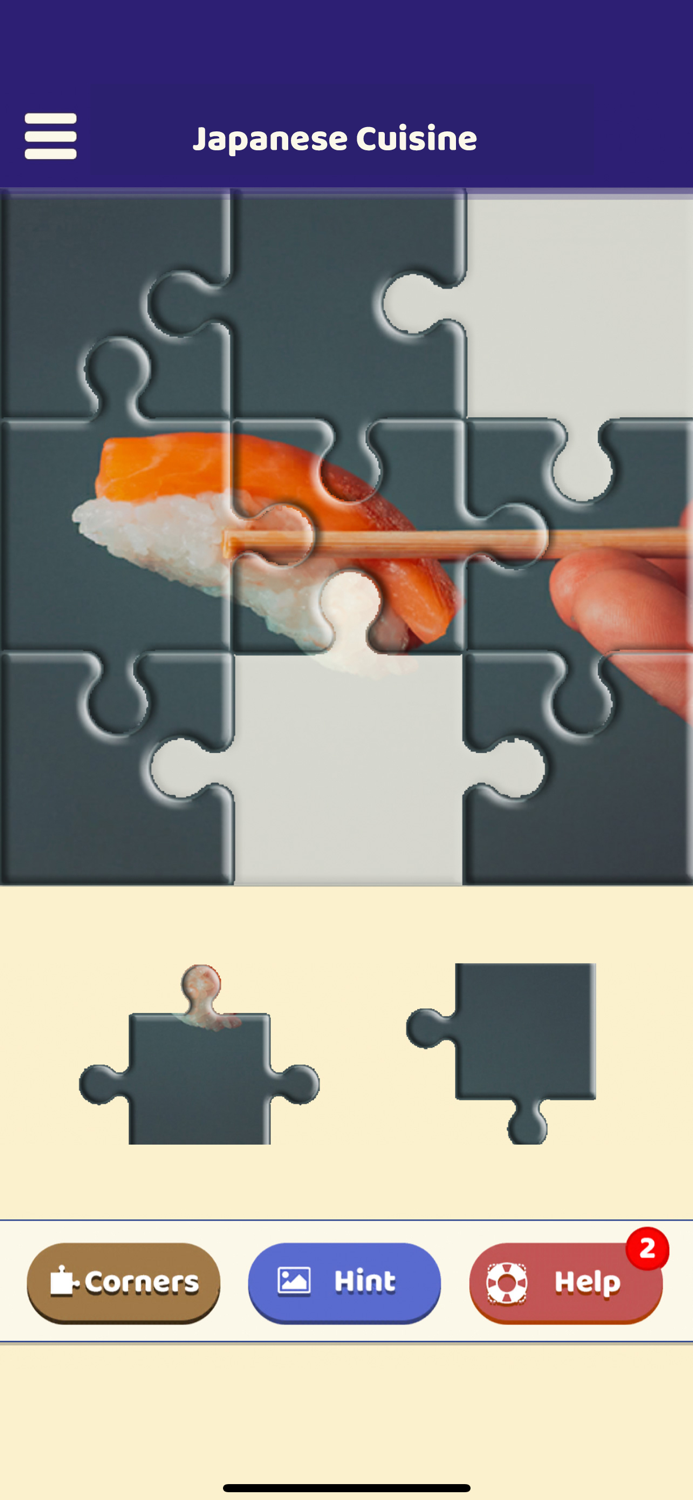 Japanese Cuisine Puzzle