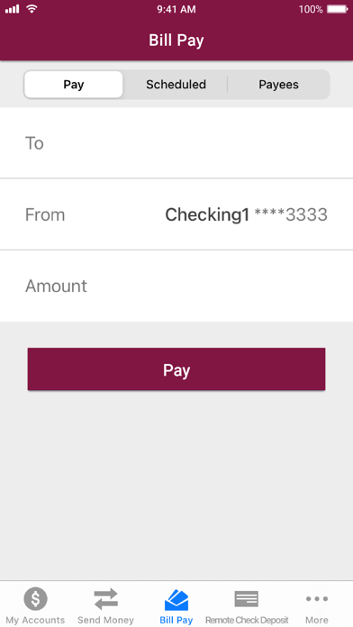 First Liberty Bank Screenshot