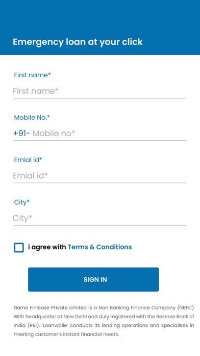 Loanwalle.com Screenshot