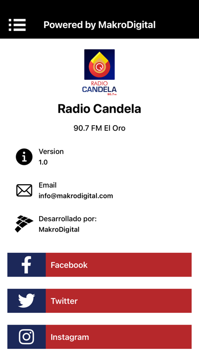 Radio Candela 90.7 Screenshot
