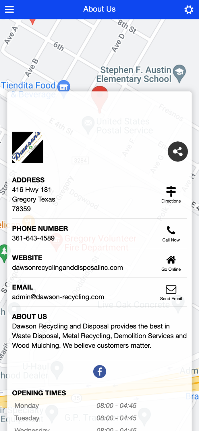 Dawson Recycling App