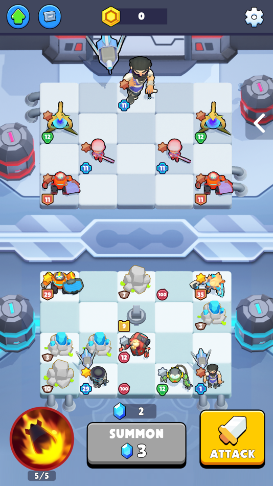 #5. Mech Mania: Merge Battle (iOS) By: Onetap Global Limited