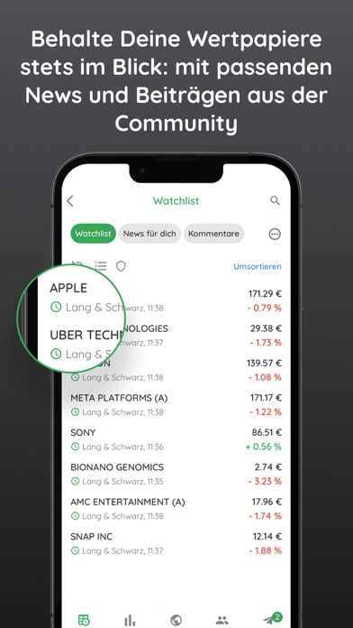 Screenshot #3 pour Börse & Aktien - BörsennewsApp