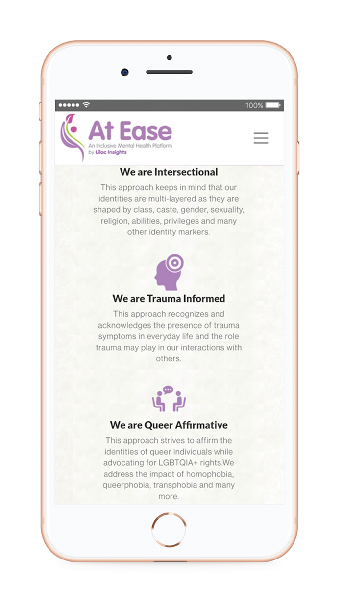 AtEase -Mental Health Platform