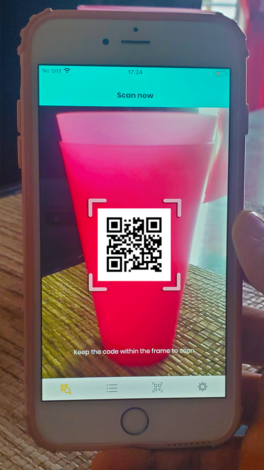 #5. Qr code scanner, Scan barcode (iOS) Podle: Adelis rafael tejeda bernabel
