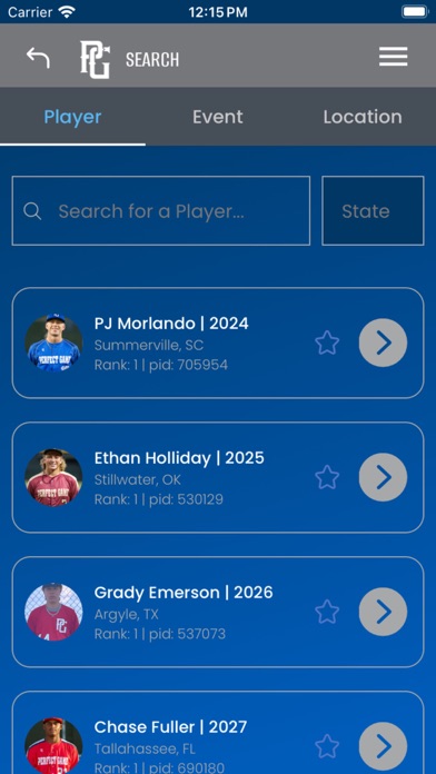 PG Scout Screenshot