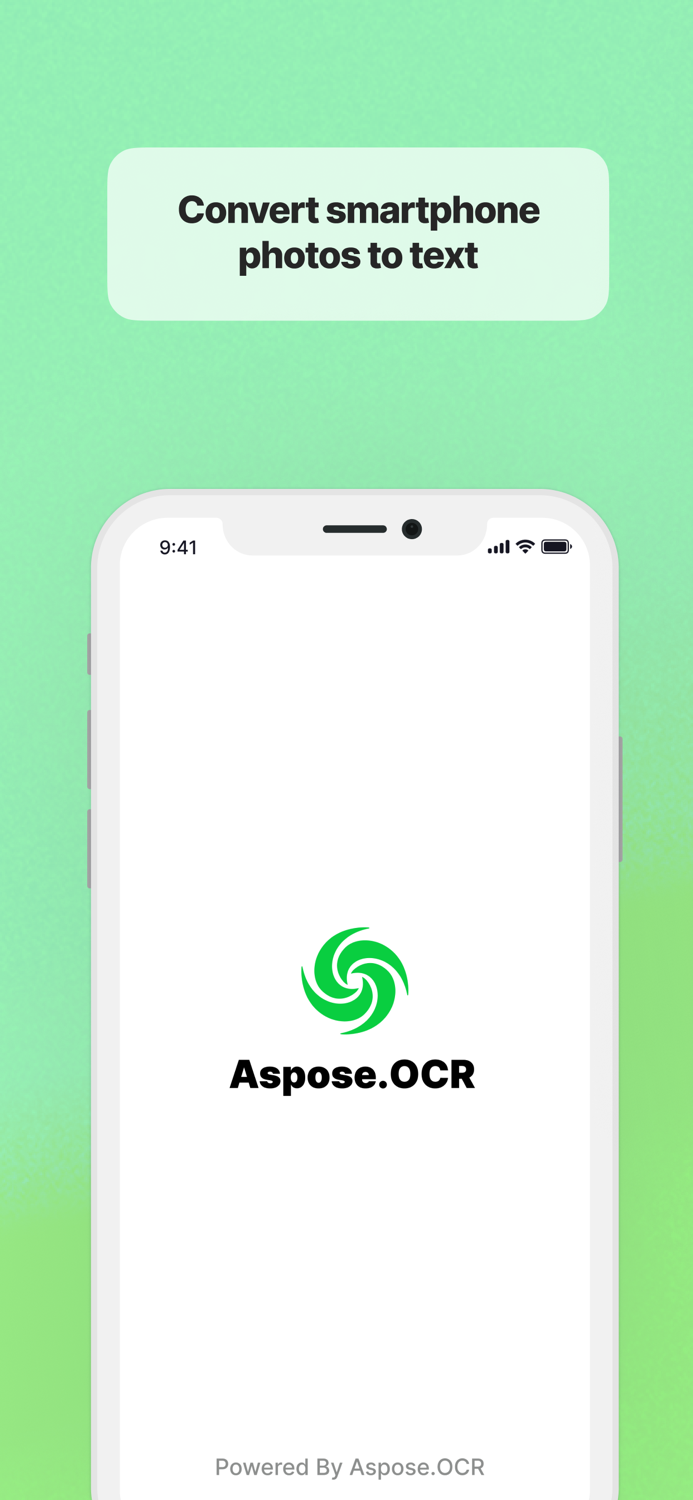 Aspose.OCR-Scan Image to Text