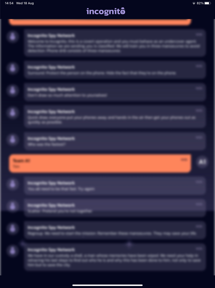 Big Telly - Incognito