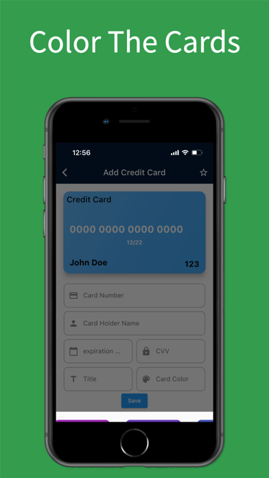 Card IBAN Wallet Screenshot