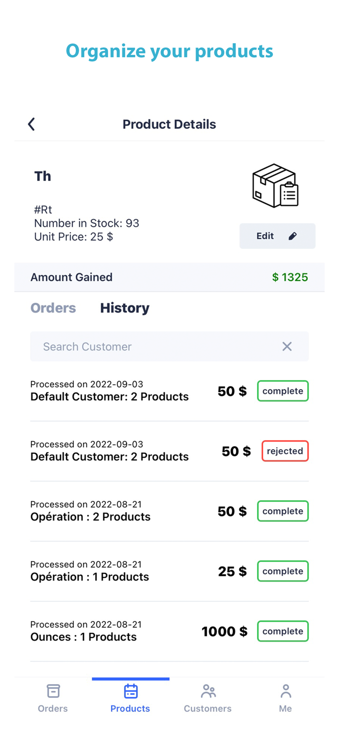 Shoppa - Inventory Organizer