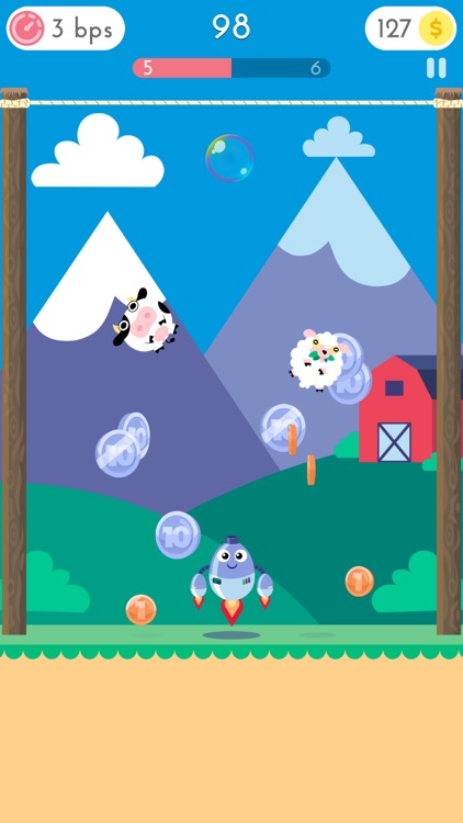 Bubble Shooting Robots